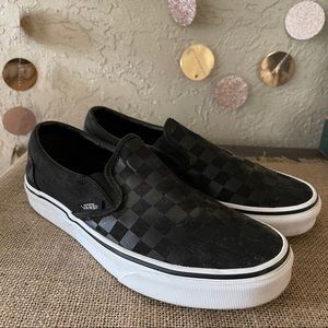 Vans Checkerboard Slip-On’s